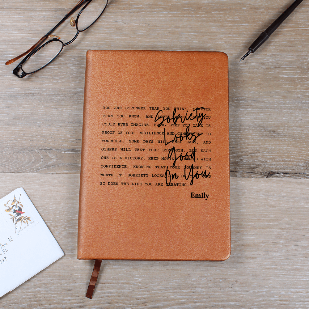 Sobriety Looks Good On You Journal – Personalized Recovery Gift