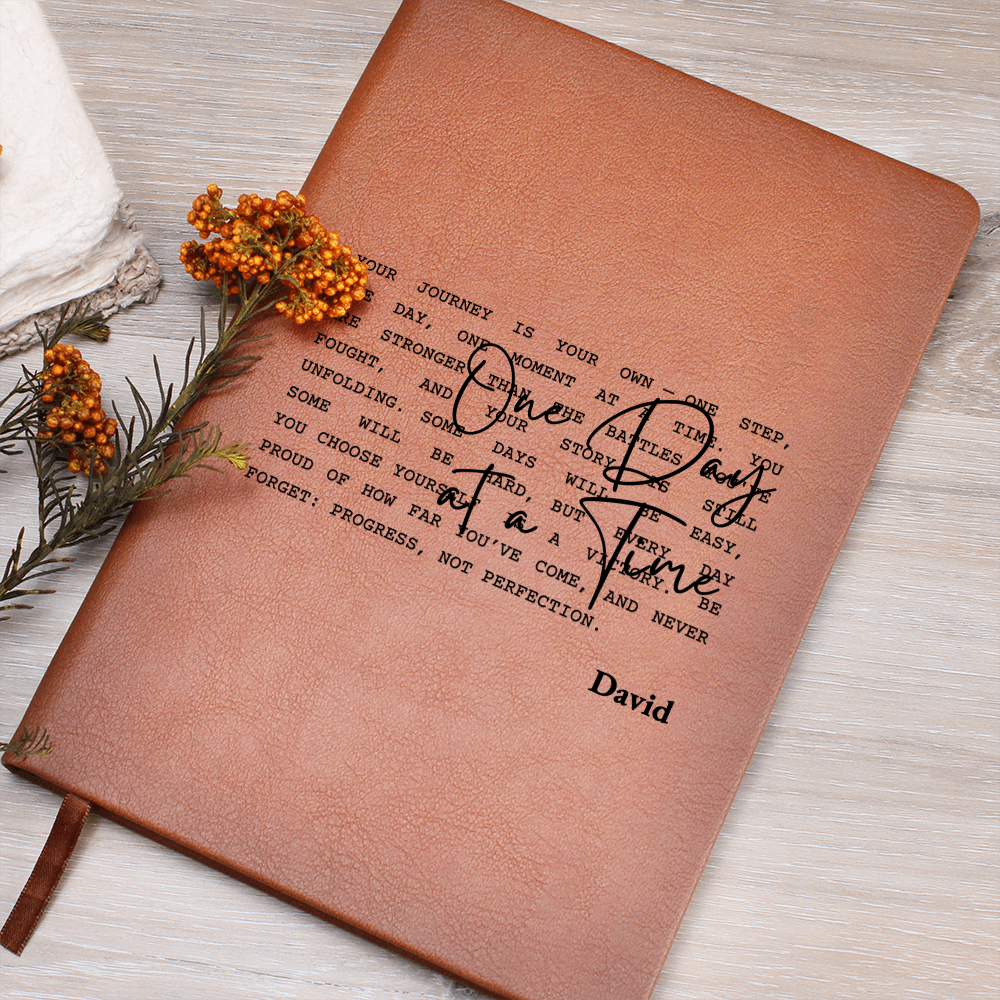 Personalized Sobriety Journal – One Day at a Time