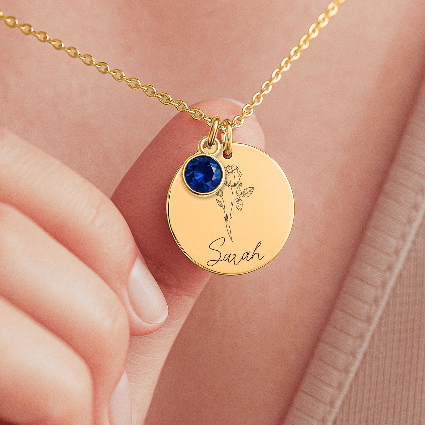 Left It in the Water Baptism Necklace – Personalized Gift