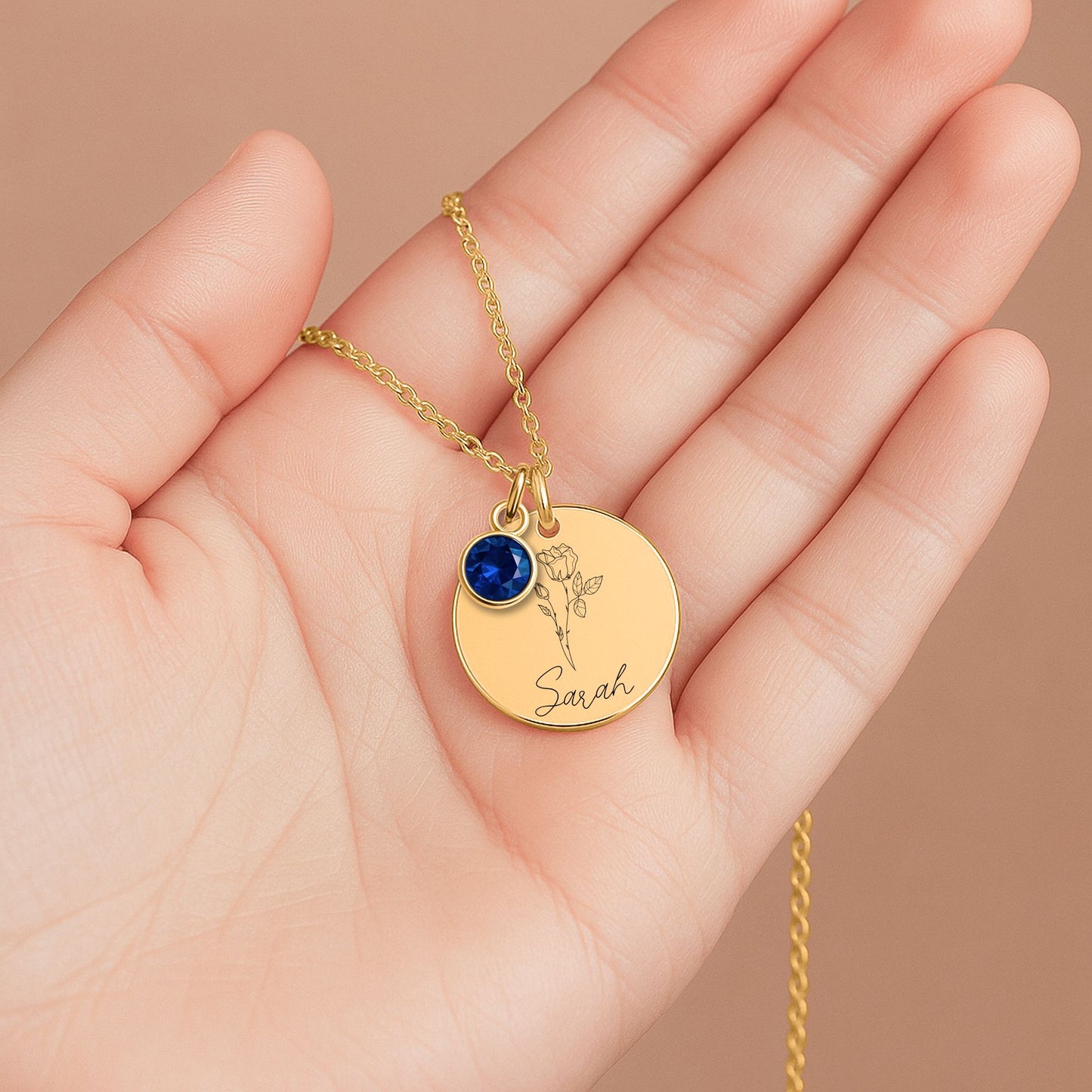 Washed by the Water Necklace – Personalized Baptism Gift