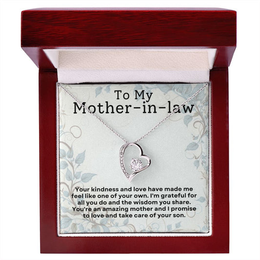 Mother-in-Law Necklace Gift from Daughter-in-Law, Mother's Day Gifts